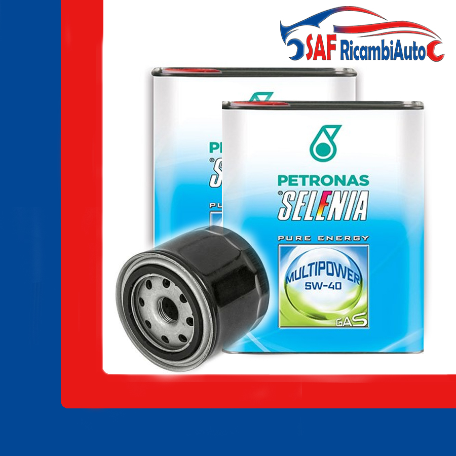 Kit Tagliando Fiat Punto Gpl Filtro Olio Lt Selenia Multipower Gas W Ebay